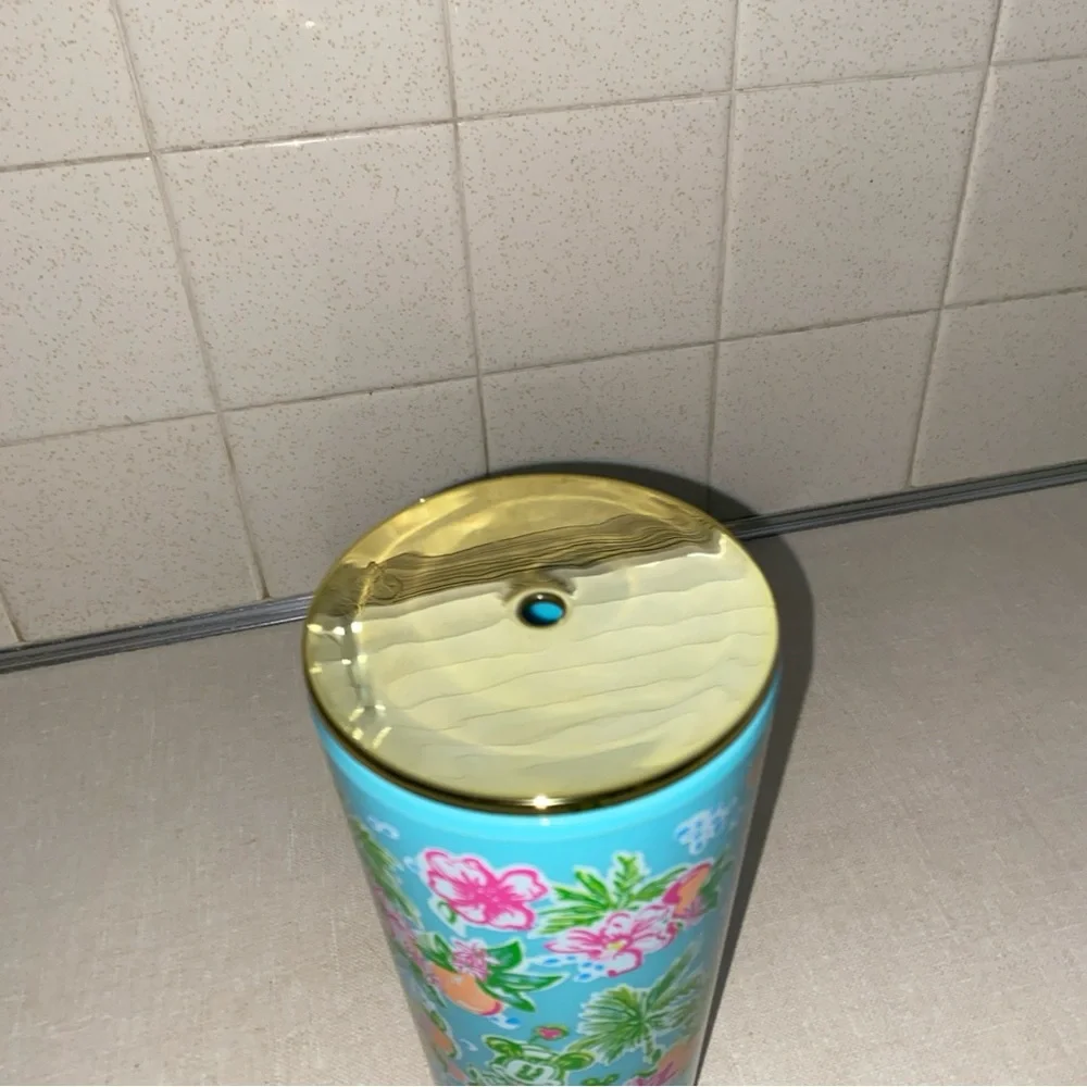 Lilly Pulitzer Disney Tumbler‎ Cup Mickey Minnie Mouse Ibiza Lilly Loves Disney